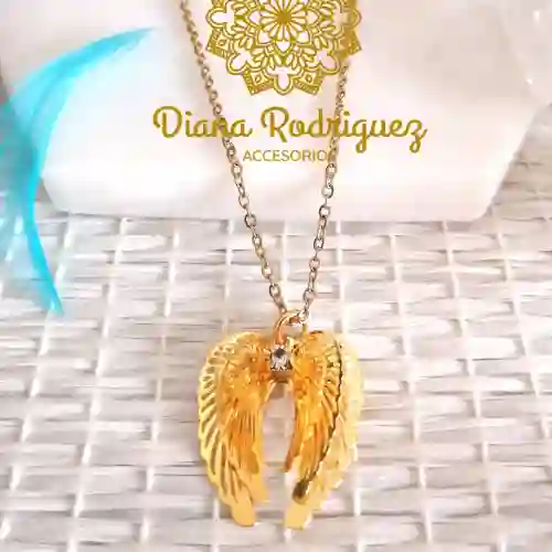Collar Dije Alas A Domicilio