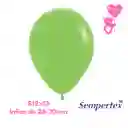 Globo O Bomba Fashion Verde Lima Sempertex R12x12