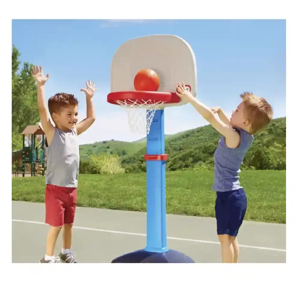 Little Tikes - Canasta Basketball Ajustable Para Niños