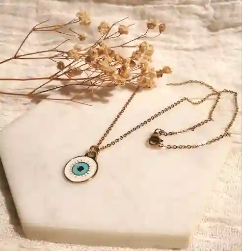 Cadena Dije Ojo Turco A Domicilio