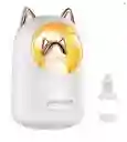 Difusor Humidificador Gato Night Light + Esencia