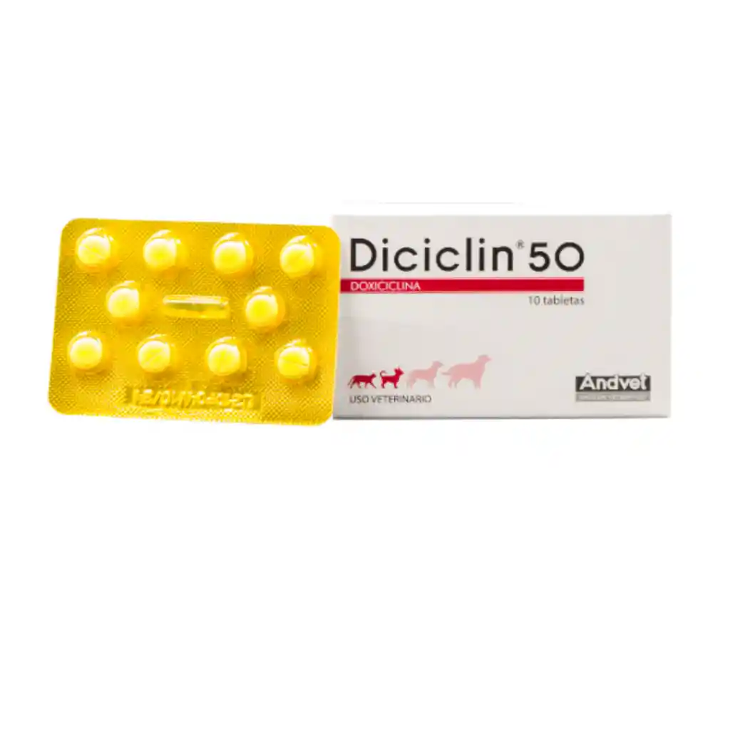 Diciclin 50 Para Perros Y Gatos