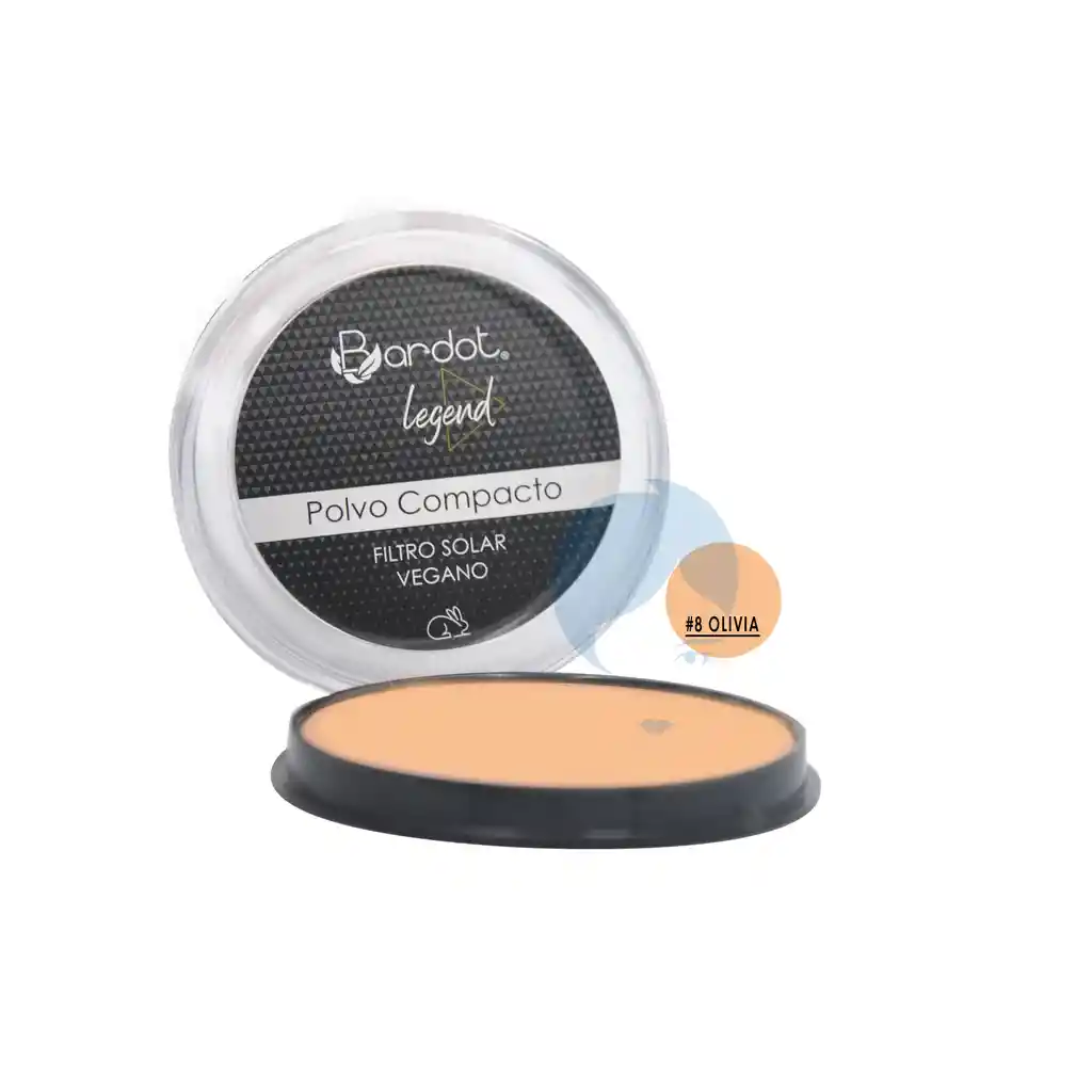 Bardot Polvo Compacto Oliva N.8 X 12gr