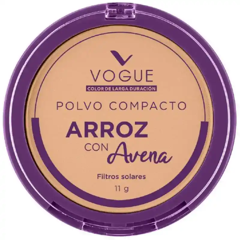 Vogue Polvo Compacto De Arroz Almendra X11gr