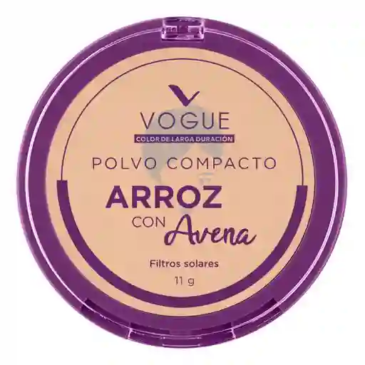 Vogue Polvo Compacto De Arroz Vainilla X 15gr