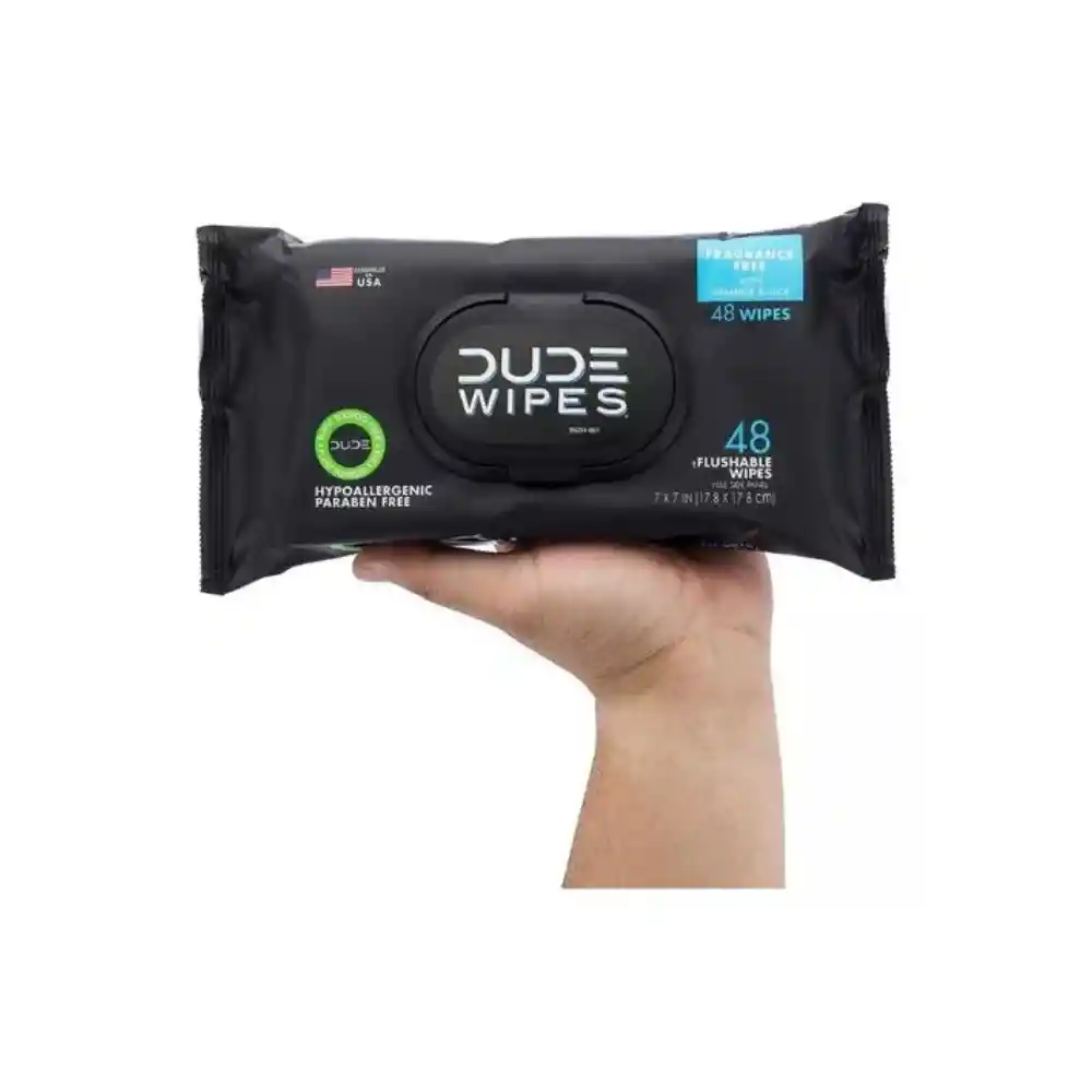 Dude Wipes Toallitas Húmedas X 48 Unds