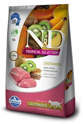 Alimento Nd Cat Adult Castrado Tropical Cerdo X1,5kg