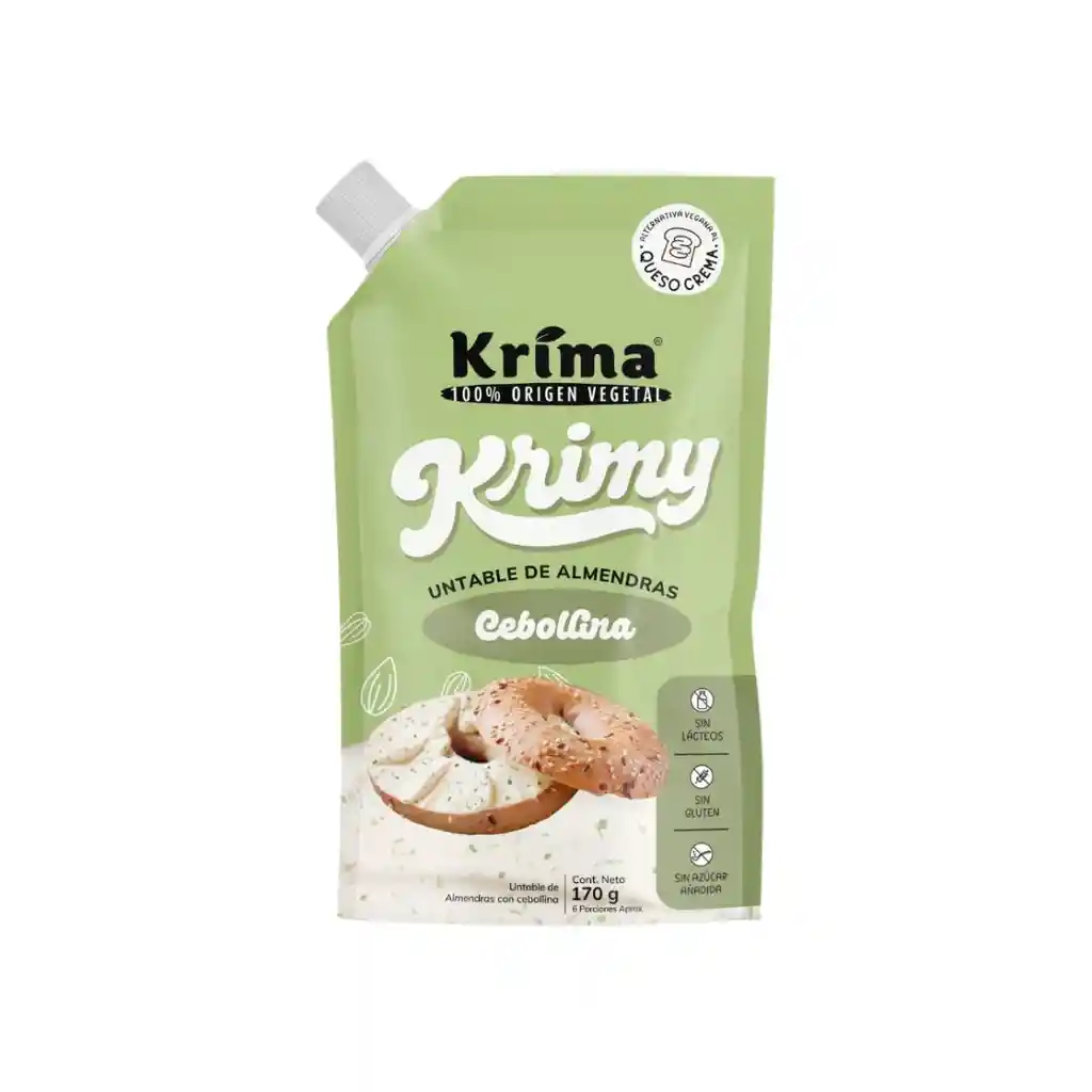 Untable De Almendra Cebollina Krima 170g