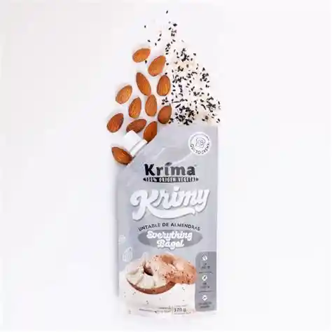 Untable De Almendra Everything Bagel Krima