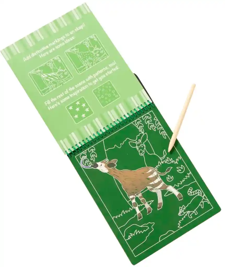 Libro De Actividades Scratch Safari Para Niños