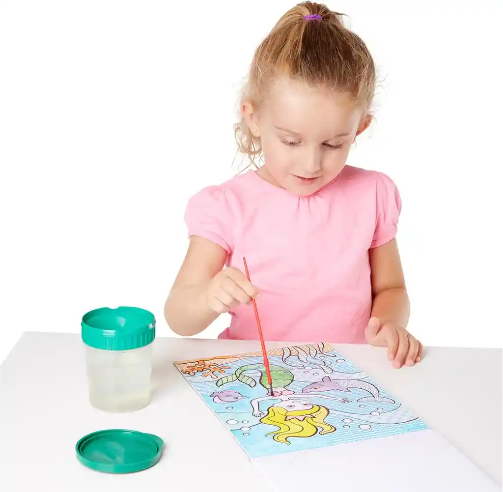 Libro De Colorear Pintura Con Agua Para Niños