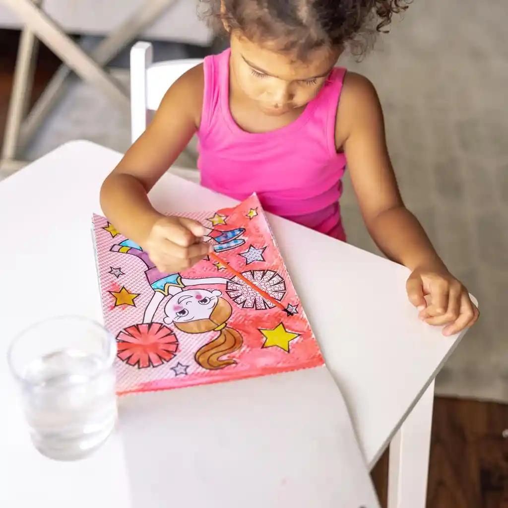 Libro De Colorear Pintura Con Agua Para Niños