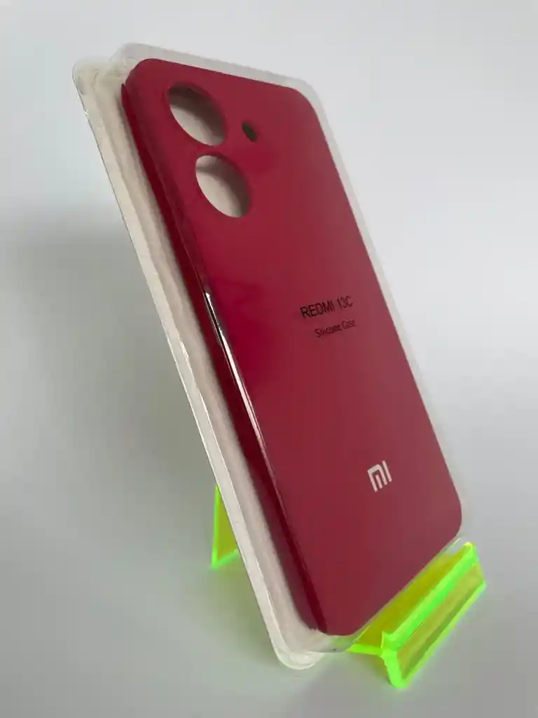 Silicon Case Xiaomi Redmi 13c/rojo Oscuro