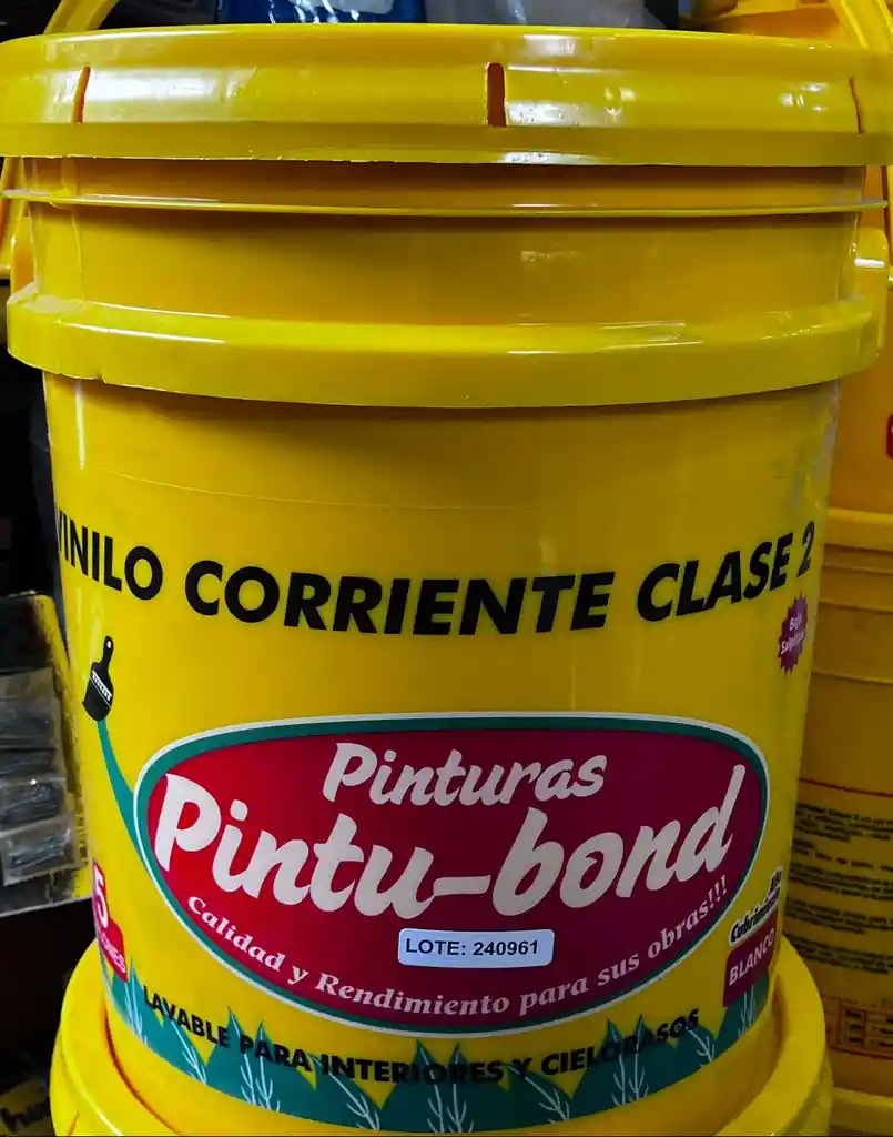 Vinilo Corriente Tipo 2 (cuñete)