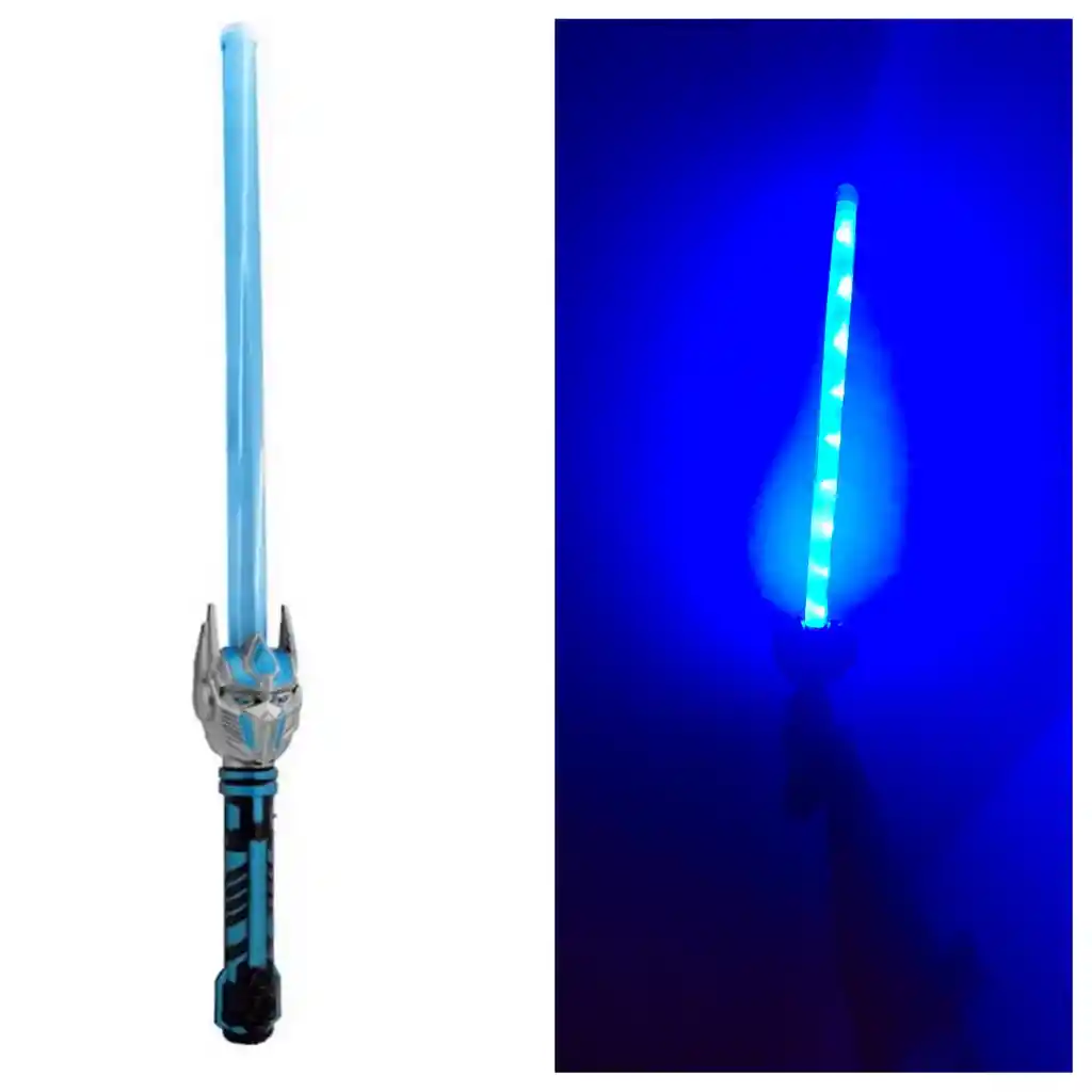 Juguete Espada Sable Transformers Niños Led Sonido Disfraz