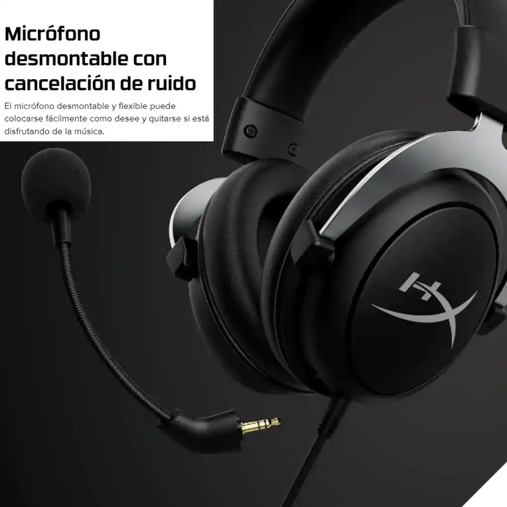 Hyperx Cloudx Diadema Gamer Pc Xbox One Y Series Xs Ps54