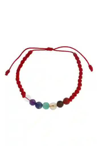 Pulsera 7 Chakras Tejida En Hilo