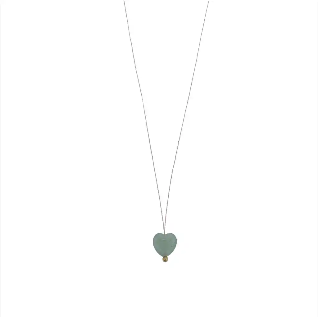 Collar Jade En Hilo