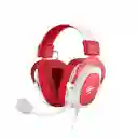 Diadema Gaming 3.5 Mm Havit Hc-h2002d Rojo/blanco