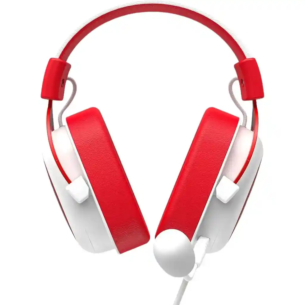 Diadema Gaming 3.5 Mm Havit Hc-h2002d Rojo/blanco