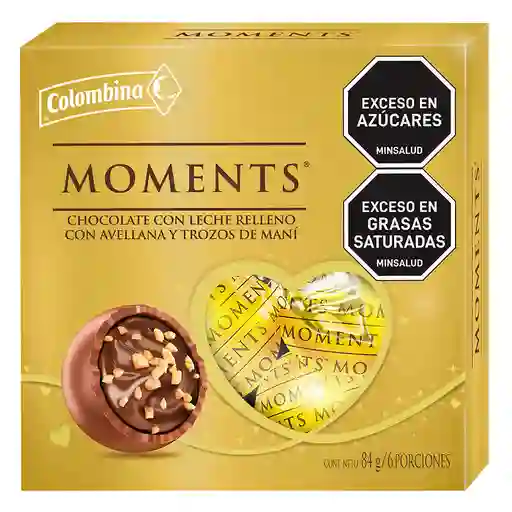 Chocolates Moments 6 Unidades