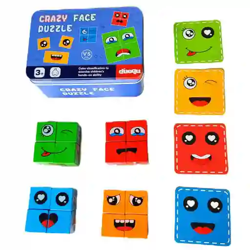 Juego Mesa Emojis Caras Smiling Face Cubos Trendy Estrategia