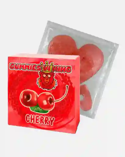 Lencería Comestible Gummies Vi King Cereza 60gr