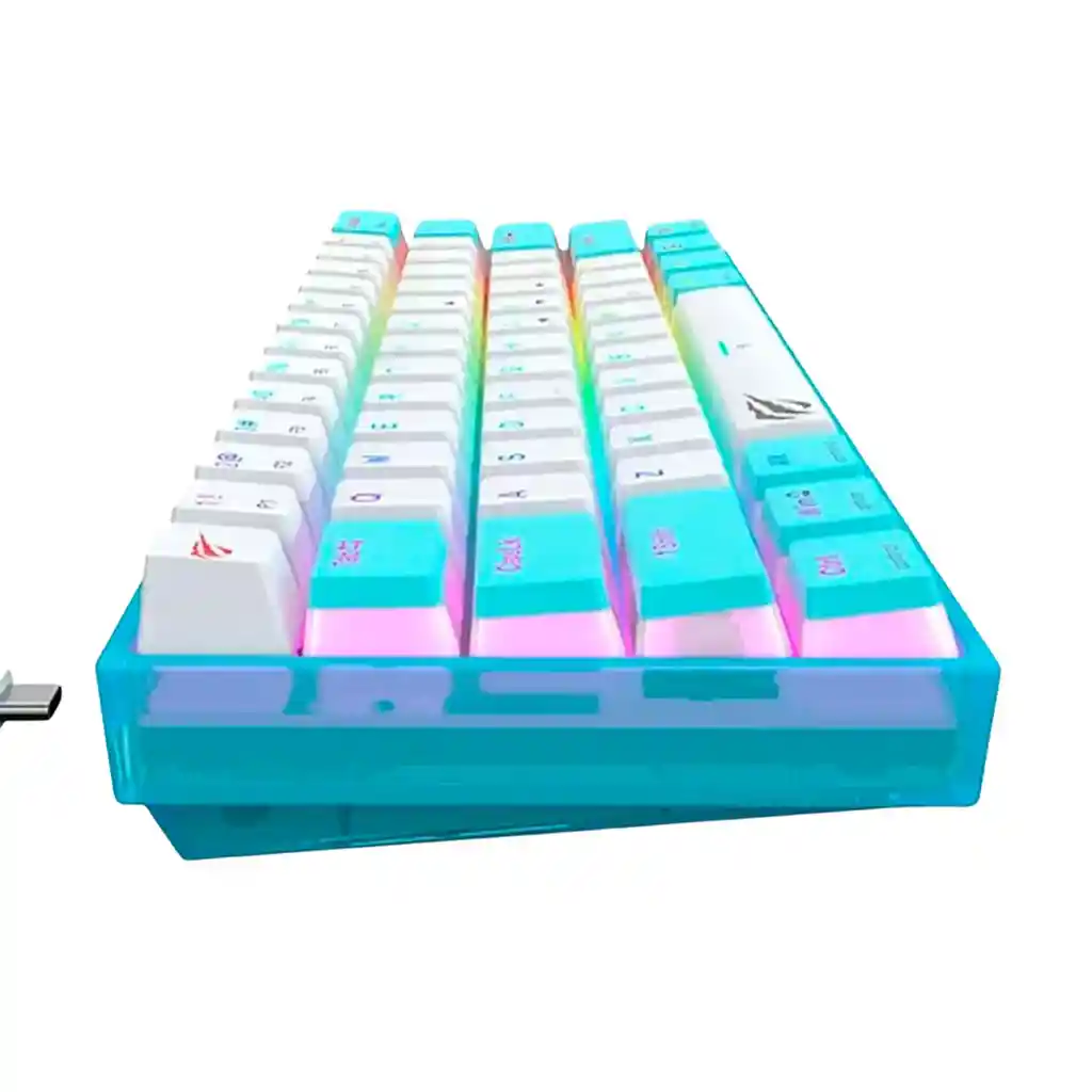 Teclado Mecanico Gamer Havit Kb877l Azul