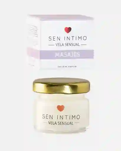 Vela Para Masajes Con Feromonas Sen Íntimo 25ml