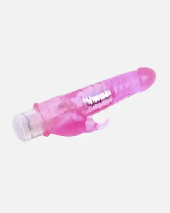 Dildo Vibrador Doble Estimulación Realista 22cm Clint / Pilas