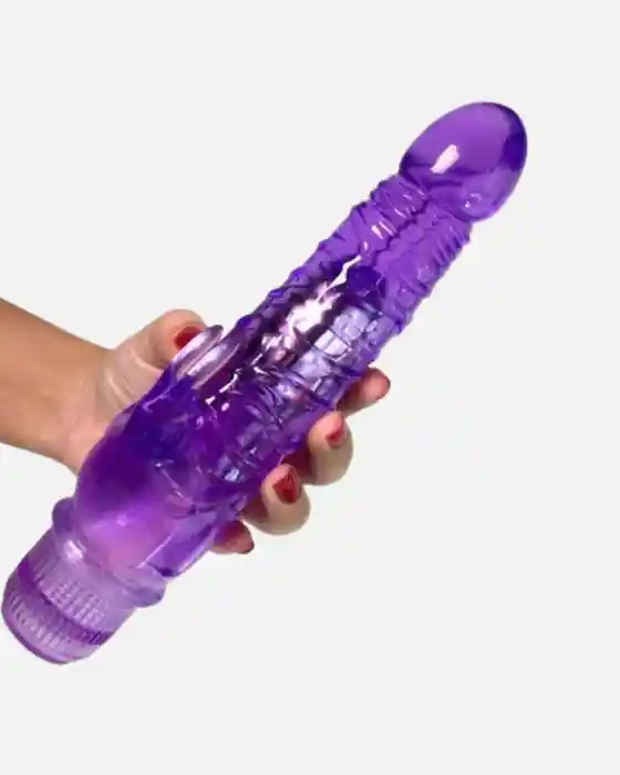 Dildo Vibrador Doble Estimulación Realista 22cm Clint / Pilas