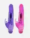 Dildo Vibrador Doble Estimulación Realista 22cm Clint / Pilas