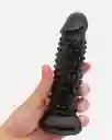 Dildo Texturizado Con Ventosa 14cm