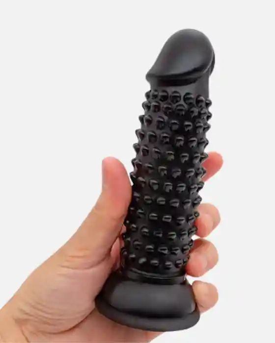 Dildo Texturizado Con Ventosa 14cm