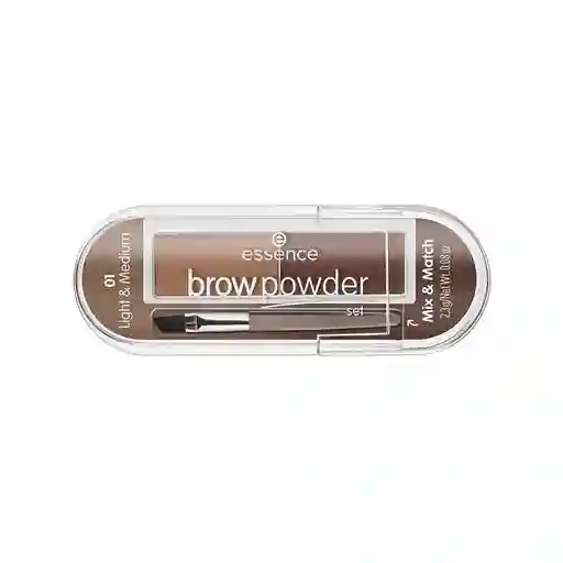 Paleta Sombras Para Cejas Essence Brow Powder 2,3g