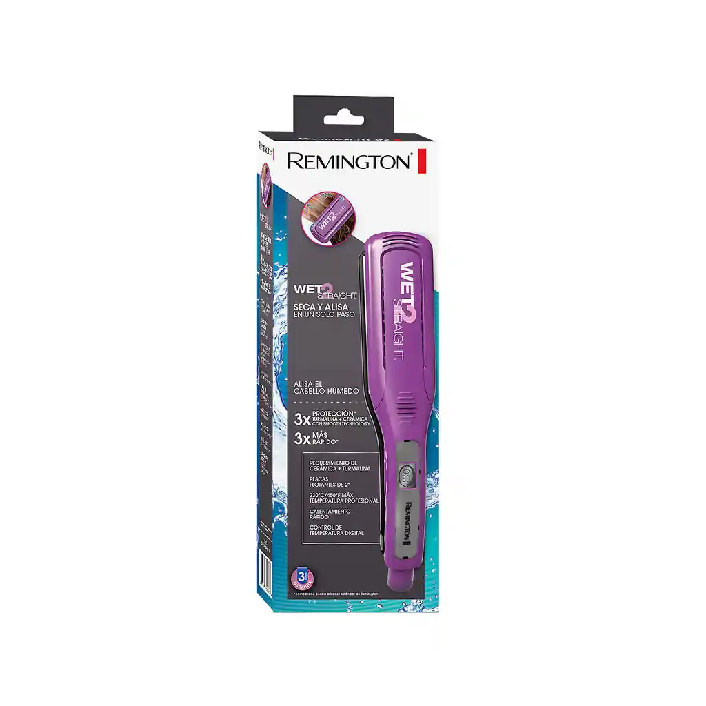 Plancha Alisadora Remington Wet2straight Original