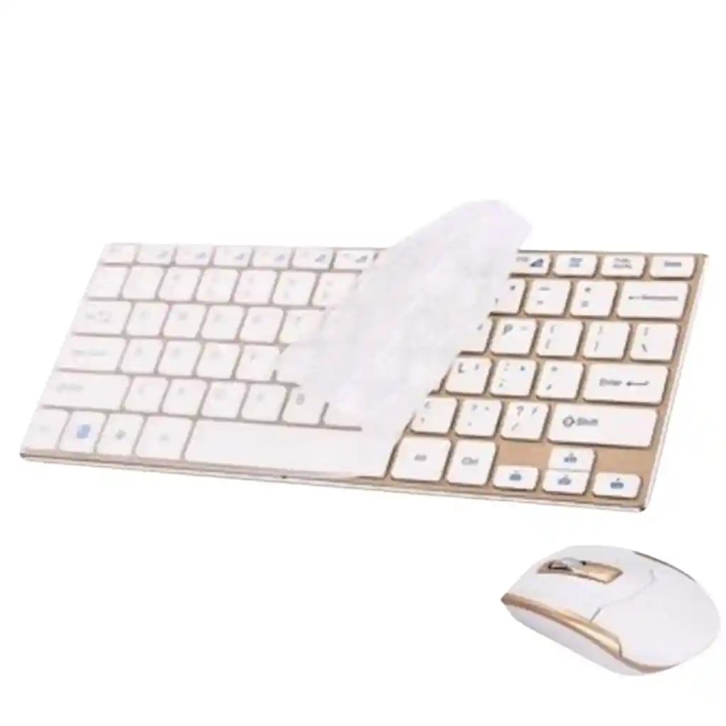 Combo Teclado Y Mouse Inalambrico De Lujo Sin Numerico Hk-3910