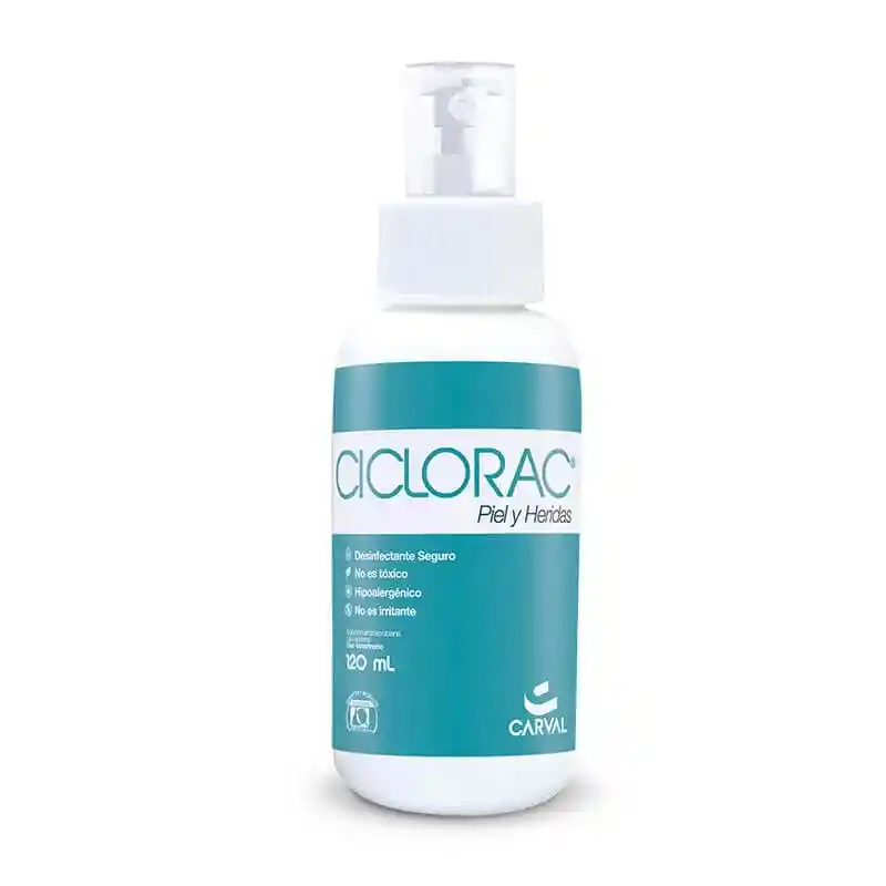 Ciclorac Piel Y Heridas Spray X 120ml