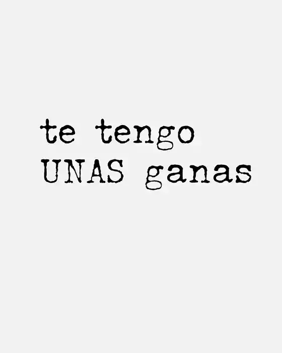 Tatuaje Erótico Temporal Te Tengo Unas Ganas