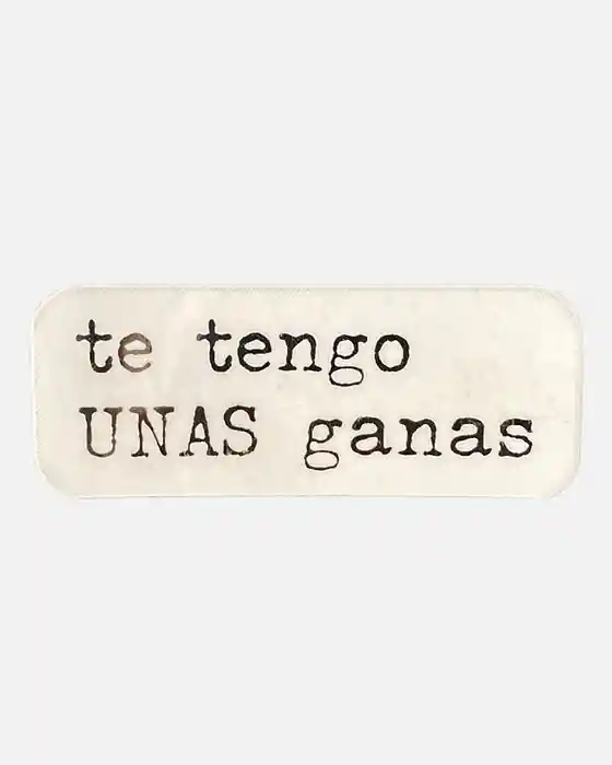 Tatuaje Erótico Temporal Te Tengo Unas Ganas