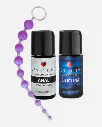 Bolas Anales Chinas Flexibles 1 Lubricante Anal Sen Íntimo 30ml 1 Lubricante Silicona Sen Íntimo 30ml