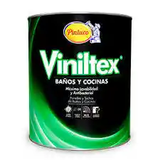 Pintura Viniltex Pintuco Baños Y Cocinas X 1/4 Blanco