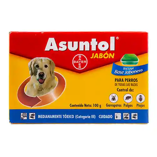 Asuntol Jabón Insecticida Para Perros