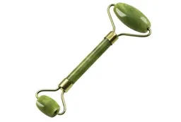 Rodillo Jade Doble Verde Masaje Facial Mini Star