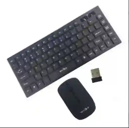 Combo Teclado Y Mouse Weibo Wb-8012 Inalambrico Español Ñ