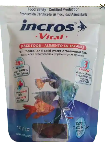 Comida Para Peces Incros