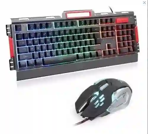 Combo Gamer K33 Teclado Y Mouse Retroiluminado Led Usb