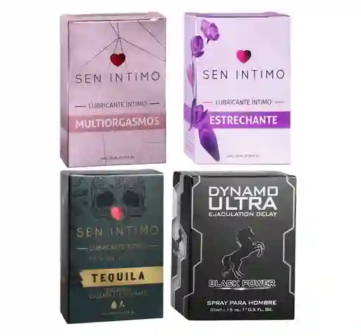 Kit Lubricantes Retardante Caliente Electrizante Estrechante Multiorgamos Sen Intimo