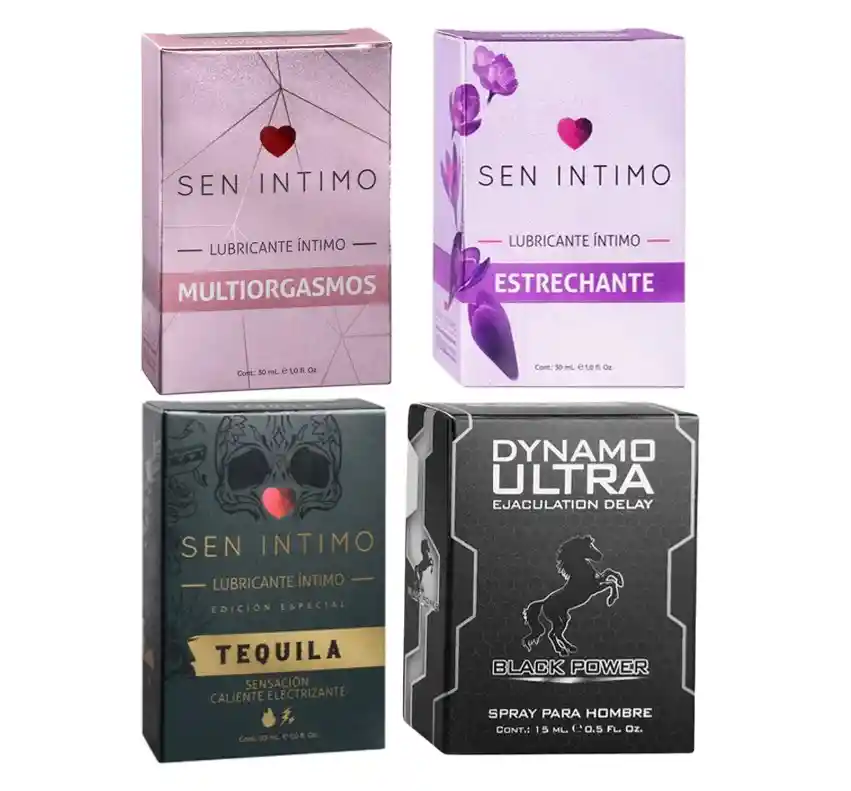 Kit Lubricantes Retardante Caliente Electrizante Estrechante Multiorgamos Sen Intimo