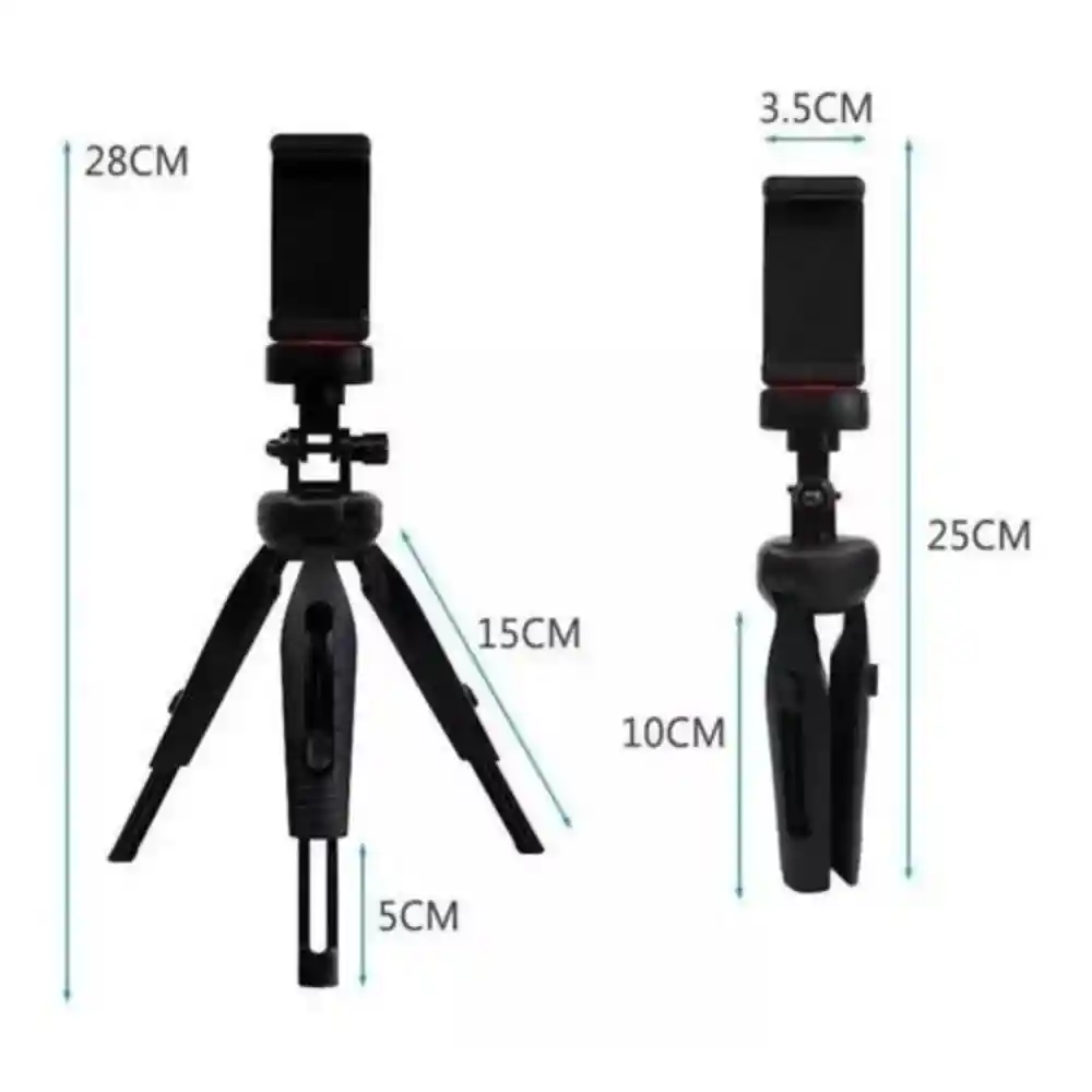 Mini Tripode Soporte Celular Camara Web Videoconferencia 360 T-mini
